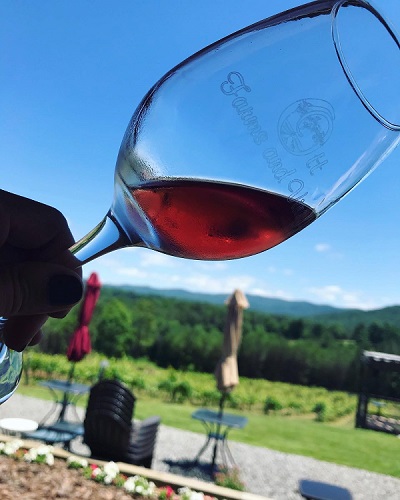 Red Wine Glass Georgia